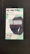 B-AKTIV STYLE SMART WATCH AND FINESS TRK