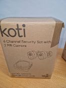 KOTI 4CHANNEL SECURITY SET WITH 2 PIR CA
