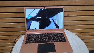 EGL 14.1 INCH WINDOWS 10 LAPTOP ROSE GLD