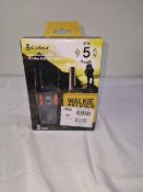 COBRA AM 245 PMR446 2-WAY RADIO - TWIN