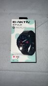 B-AKTIV STYLE SMART WATCH AND FINESS TRK
