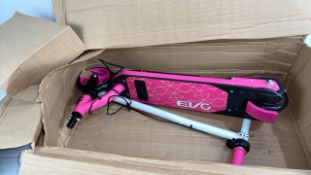 EVO ELECTRIC PINK SCOOTER
