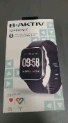 B-AKTIV SPRINT SMART WATCH&FITNESS TRK BLACK