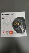 B-AKTIV TREK GPS SMART WATCH BLACK