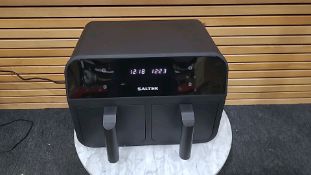SALTER DUAL PRO AIR FRYER