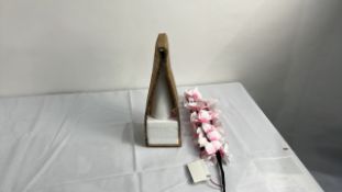 LED ORCHID WITH VASE PINK