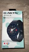 B-AKTIV STYLE SMART WATCH AND FINESS TRK