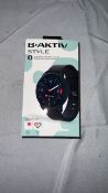 B-AKTIV STYLE SMART WATCH AND FINESS TRK