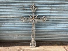 Antique Cast Iron Cross