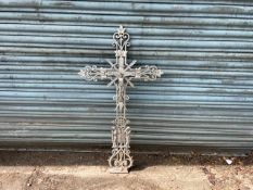 Antique Cast Iron Cross