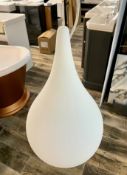 Designer Tom Dixon Tear Drop Shaped Suspended Bathroom Ceiling Light - Ex-display Demo Model