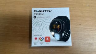 B-AKTIV TREK GPS SMART WATCH GREY