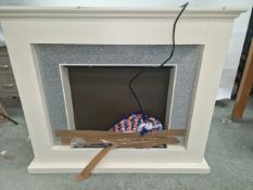 STUDIO SPARKLE ELECTRIC FIRE SUITE-CREAM