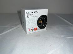 B-AKTIV TREK GPS SMART WATCH GREY