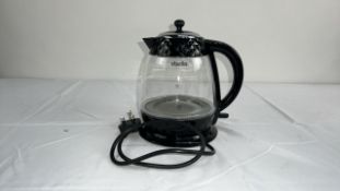 STUDIO BLACK DIAMOND GLASS KETTLE