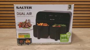 SALTER DUAL PRO AIR FRYER