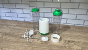 EGL PERSONAL SMOOTHIE BLENDER - WHITE/GR