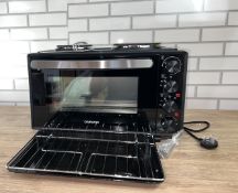 DAEWOO 42L ELC MINI OVEN WITH HOT PLATES