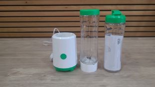 EGL PERSONAL SMOOTHIE BLENDER - WHITE/GR