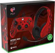 DPD Spirit Red X-Box controller & Headset Bundle Pack