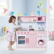 Pink Triple Kitchen