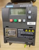 1 x 1.5kW Siemens Sinamics V20 inverter