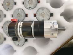 2 x 12v DC high torque planetary motor gearbox ass