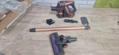 EGL CORD FREE 2IN1 STICK VAC-ROSE GOLD