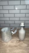 RIBBED TABLE LAMP 26CM NATURAL