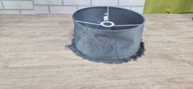 GREY FRINGE EASY FIT LIGHT SHADE