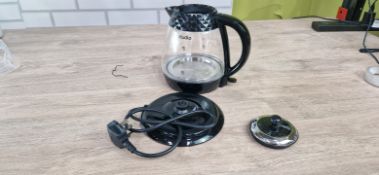 STUDIO BLACK DIAMOND GLASS KETTLE