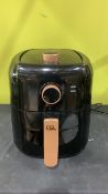 EGL 4.2 LITRE MANUAL AIR FRYER-BLACK&RG