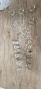 5 ARM ACRYLIC CHANDELIER CLEAR