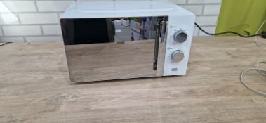 EGL VOGUE MIRRORED MICROWAVE-WHITE & CHR