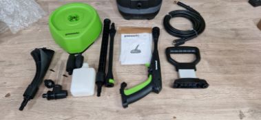 EGL TWIN TANK CARPET WASHER WITH HOSE