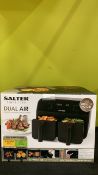 SALTER DUAL PRO AIR FRYER
