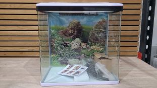 FISH TANK WITH LED LIGHT