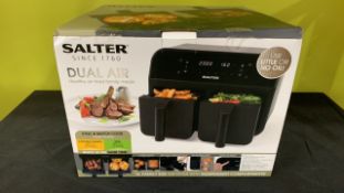 SALTER DUAL PRO AIR FRYER