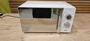 EGL VOGUE MIRRORED MICROWAVE-WHITE & CHR