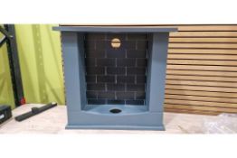 EGL SMALL STOVE FIRE SUITE - GREY