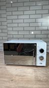 EGL VOGUE MIRRORED MICROWAVE-WHITE & CHR