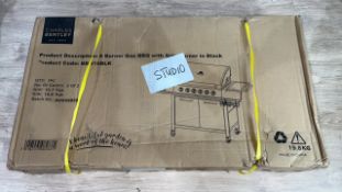 6 BURNER BBQ WITH SIDE BURNER