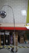 ARCH FLOOR LAMP CHROME
