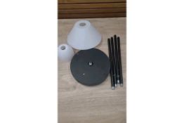 MOTHER AND CHILD LAMP BLACK