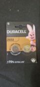 DURACELL DL2032/CR2032/ECR2032 BATTERIES