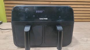 SALTER DUAL PRO AIR FRYER