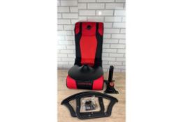 COSMOS2.1TITAN PEDESTAL GAMING CHAIRRED