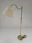 Antique Brass Floor Light