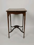Edwardian Inlaid Side Table