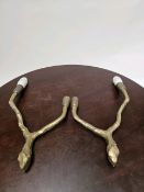 Pair of Vaughan Designs Twig Wall Lights Left & Right